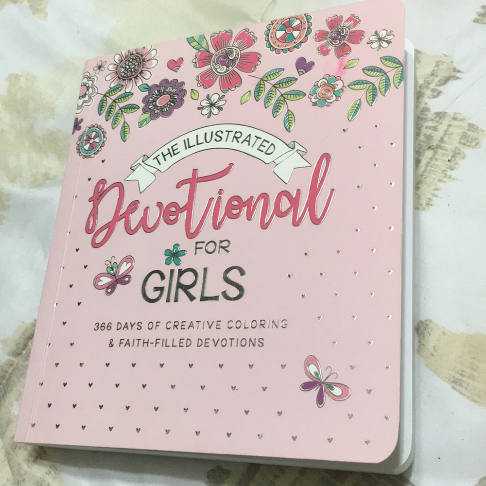 Girls Coloring book devotional